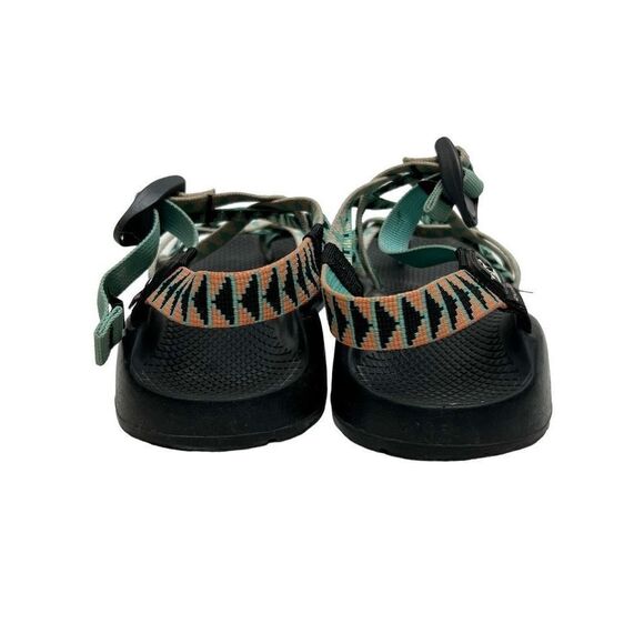 Chaco green and white Z cloud X2 sandals size 8 - Picture 4 of 14